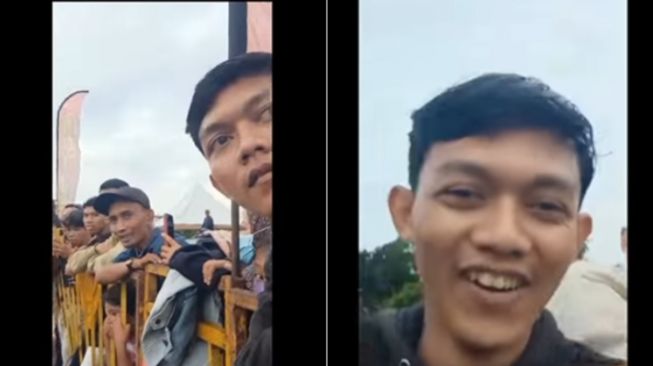 Niat Rekam Balapan, Pria Ini Tidak Sadar Kamera HP Berpindah ke Wajahnya