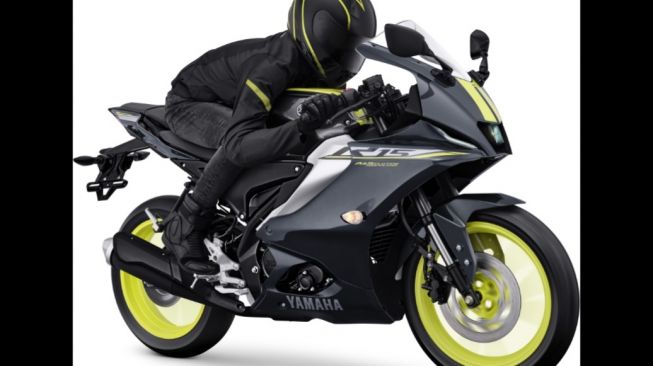 Yamaha All-New R15 Connected berslogan "Connect with The R Spirit" kini tampil dalam cat Aggressive Grey  [PT YIMM]