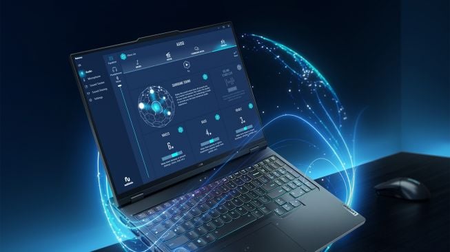 Laptop gaming Lenovo Legion Pro 7i dikenalkan di CES 2023. [Foto: Lenovo Indonesia]