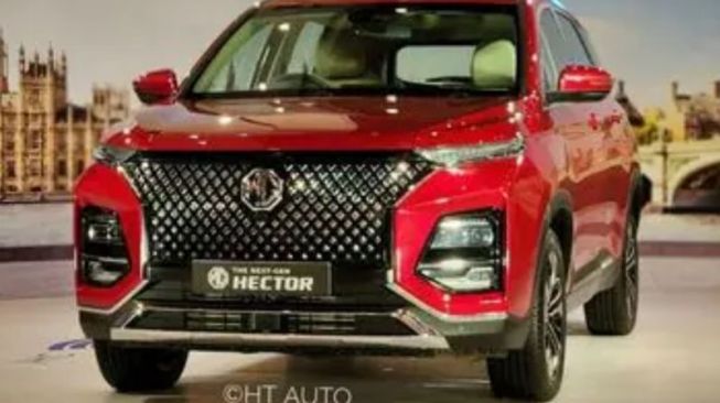 MG Hector facelift (Hindustan Times via ANTARA/HO).