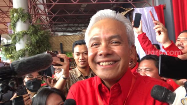 Soal Capres dari PDIP, Ganjar Pranowo: Bu Mega sudah Sampaikan kan? Sabar