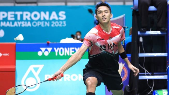 Hasil Malaysia Open 2023: Langkah Jonatan Christie Dihentikan Kenta Nishimoto