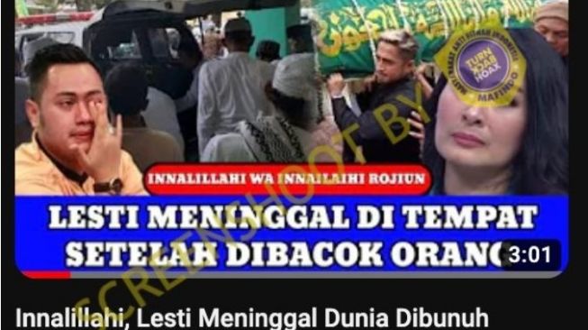 Sebuah pemberitaan yang mengabarkan kalau Lesti Kejora tewas setelah dibacok orang tak dikenal di kawasan Utan Kayu, Jakarta Timur.