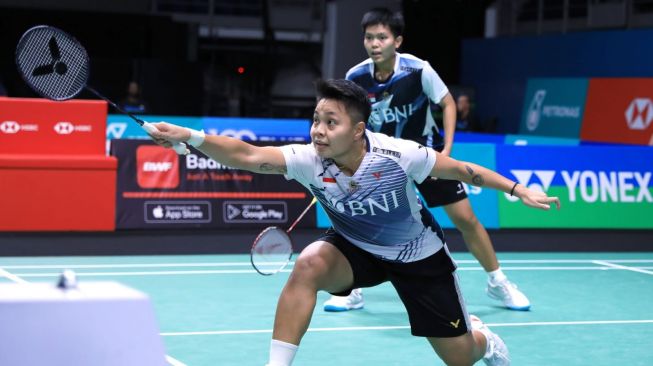 Hasil Malaysia Open 2023: Tekuk Peringkat Tiga Dunia, Apriyani/Fadia ke Perempat Final