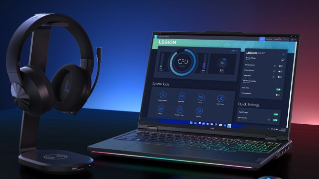 Laptop gaming Lenovo Legion Pro 7i dikenalkan di CES 2023. [Foto: Lenovo Indonesia]