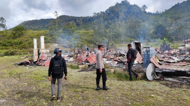 Kantor Dukcapil Kabupaten Pegunungan Bintang Papua Dibakar OPM, TNI-Polri Masih Bersiaga