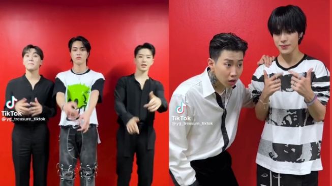 Bikin Terkejut, TREASURE Ajak SEVENTEEN dan Jay Park Dance Challenge 'DARARI'