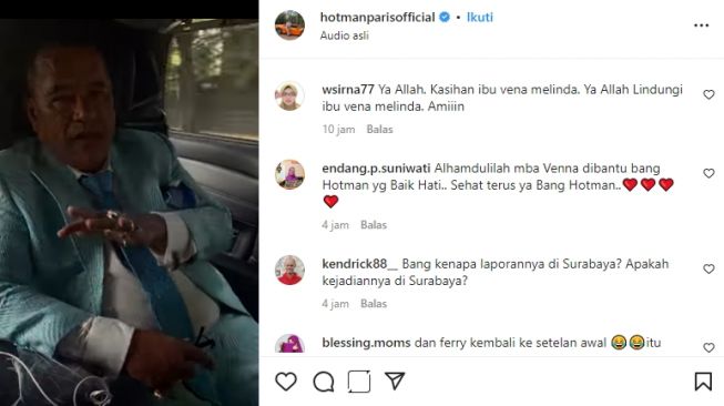 Venna Melinda Gandeng Hotman Paris ke Polda Jatim Hari Ini