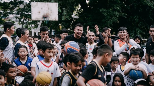 Pompa Gairah Basket di Kota Tangerang, Dewa United Ikut Gerakan 'Basketball is Coming Home'