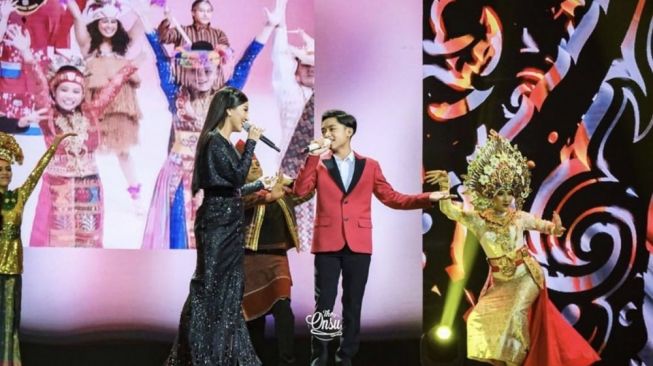  Potret penyanyi duet bareng anak (Instagram/@sarwendah29)