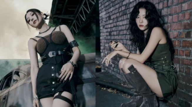 Adu Pesona, Seulgi dan BoA Tampil Membara di Teaser Image Stamp On It