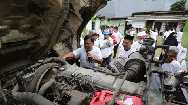 Komunitas Supir Truk Banten Gelar Sosialisasi Keselamatan Berkendara Guna Mencegah Risiko Kecelakaan