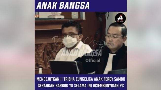 CEK FAKTA: Anak Ferdy Sambo Serahkan Bukti Uang Rp 100 Triliun yang Disembunyikan PC, Benarkah?