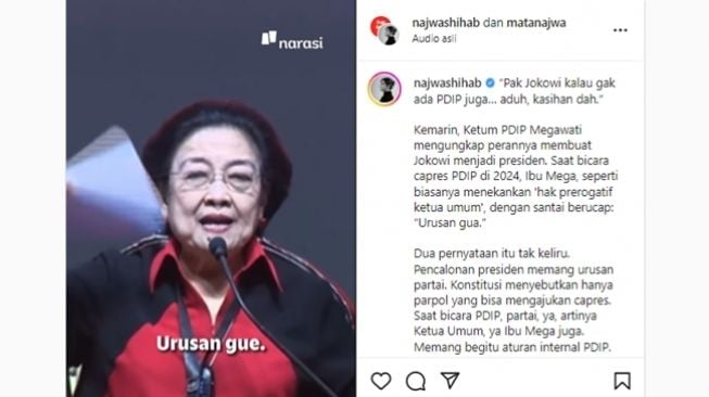 Kelakar Najwa Shihab Soal Megawati Bilang 'Capres Urusan Gue' Hingga ...