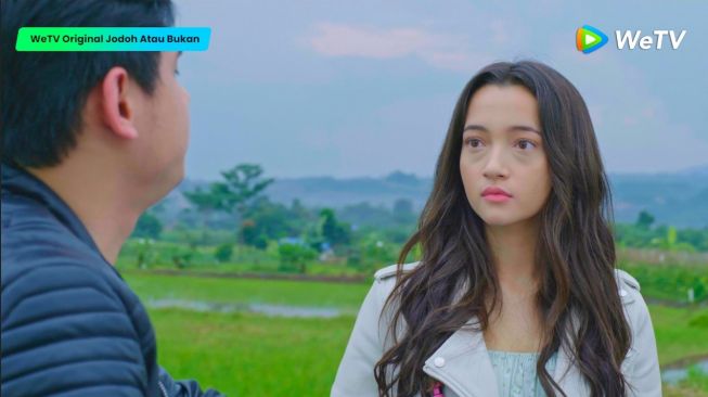 Penampilan Megan Domani di series Jodoh atau Bukan. [WeTV]