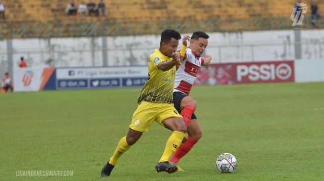 Hasil BRI Liga 1: Madura United Tekuk Barito Putera di Stadion Demang Lehman