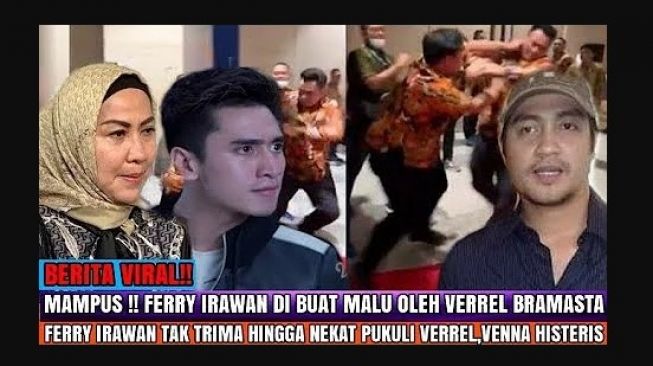 Ferry Irawan Pukuli Verrell Bramasta di Ruang Sidang Akibat Dipermalukan, Ketahui Faktanya!