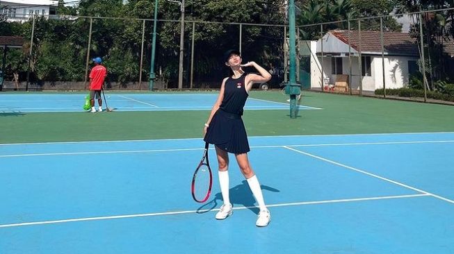 Potret Yuki Kato Main Tenis. (Instagram/@yukikt)