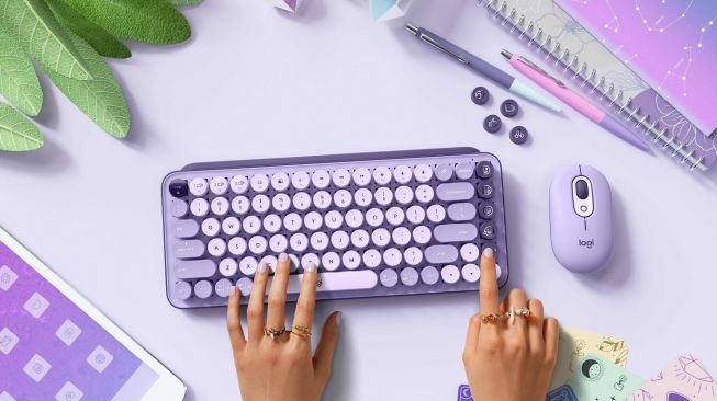 POP Keys dan POP Mouse punya warna baru. [Logitech Indonesia]