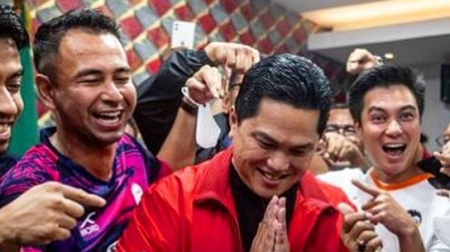 Antar Erick Thohir Daftar Caketum PSSI, Baim Wong Dinilai Cocok Jabat Divisi Ngeprank Mafia Pengatur Score