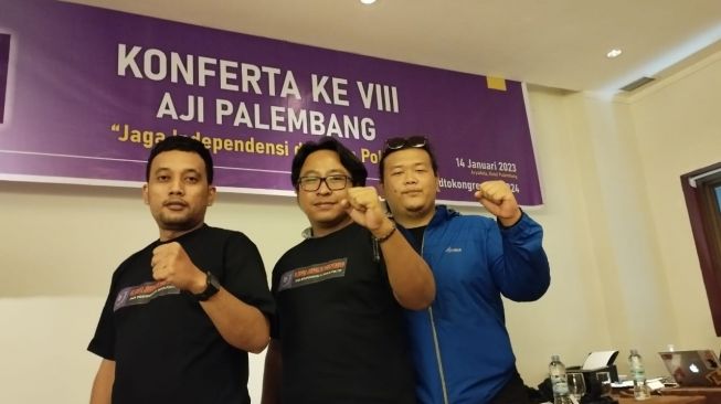 Fajar Wiko Dan Rangga Efrizal Terpilih Ketua Dan Seketaris AJI Palembang