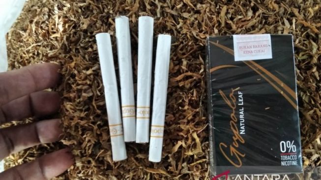 Warga Kudus Bikin Rokok dari Daun Talas dan Rempah Alami, Cuma Rp5 Ribu Sebungkus