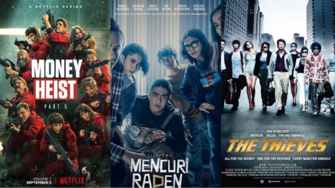 7 Rekomendasi Film dan Serial dengan Tema Perampokan, Wajib Kamu Tonton!