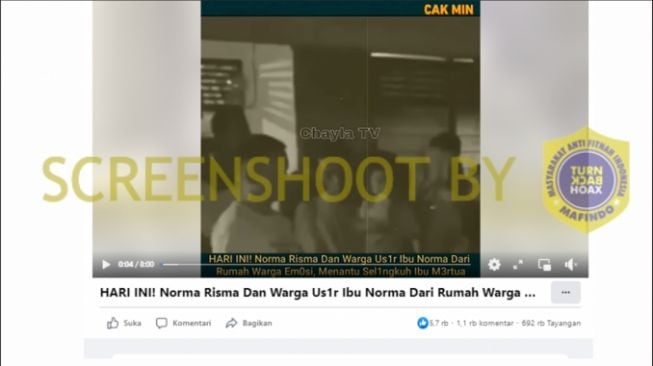 CEK FAKTA: Ibu Norma Risma Diusir Warga dari Rumah karena Selingkuh dengan Menantu, Benarkah?