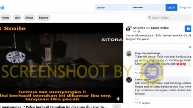 CEK FAKTA: Polisi Temukan Benda Tak Terduga di Kamar Ibu Eny, Benarkah?