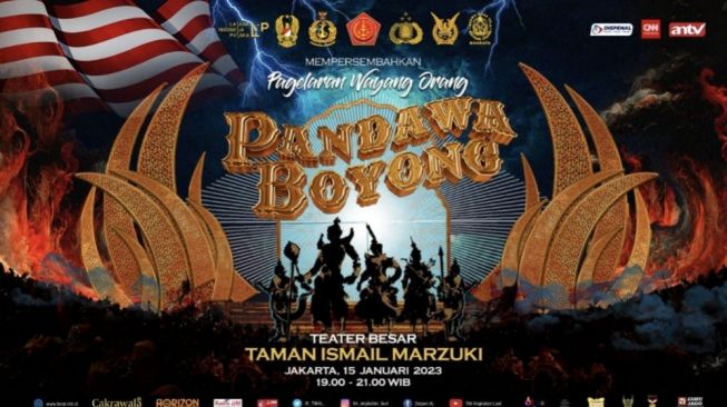 Cerita Pandawa Boyong, Kapolri dan Para Jenderal Bermain Wayang Orang