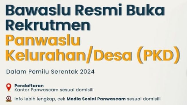 Tahap Seleksi Panwaslu Desa Pemilu 2024, Cek Jadwal dan Syaratnya