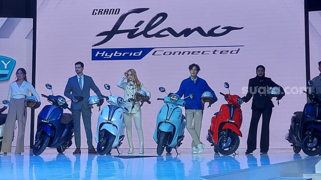 Meluncur Hari Ini, Grand Filano Hybrid Connected Lengkapi Produk Skutik Klasik Yamaha di Indonesia