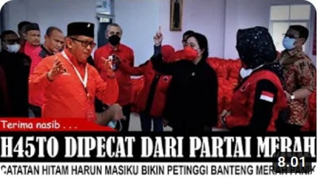 CEK FAKTA: Hasto Kristiyanto Dipecat dari PDIP karena Terseret Kasus Korupsi Harun Masiku, Benarkah?