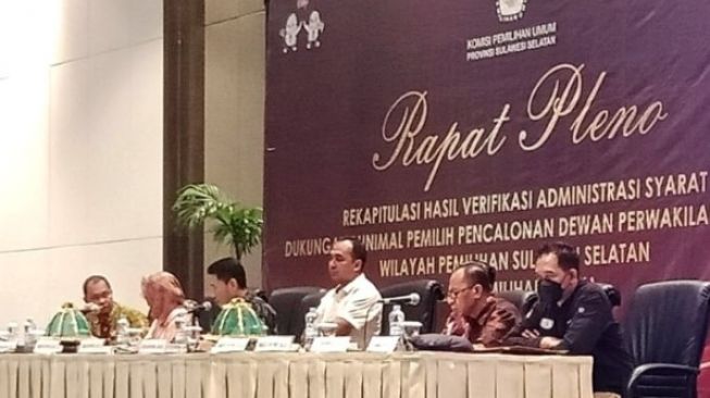 29 Calon Anggota DPD Asal Sulsel Belum Memenuhi Syarat