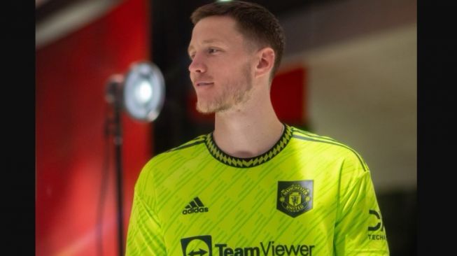 Penyerang Manchester United, Wout Weghorst. [doc. MUFC]