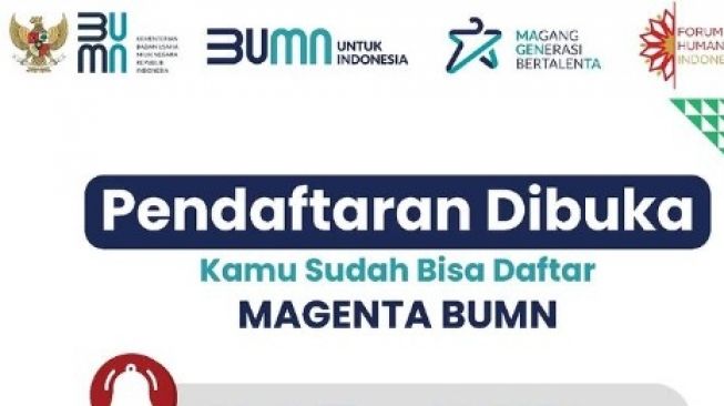 Cara Daftar Magenta BUMN 2023, Mahasiswa dan Fresh Graduate Merapat!