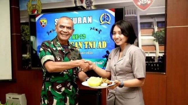 Kodam Udayana Gelar Syukuran Perayaan HUT Penerangan TNI AD