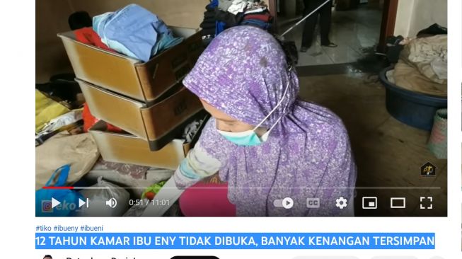 Rumah Ibu Eny. (Youtube/Petualang Dari Jawa)