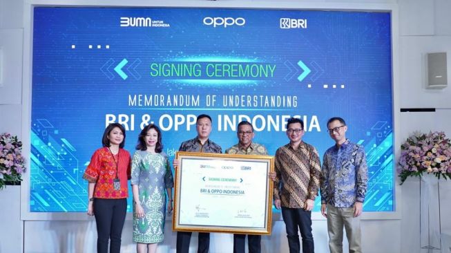 BRI Bantu OPPO Indonesia dan Dealer-nya Mengakses Layanan Perbankan Melalui Platform Qlola