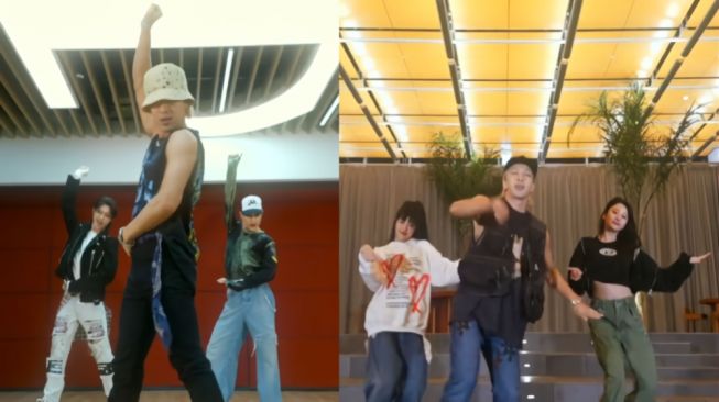 Mainnya Lintas Agensi, Taeyang BIGBANG Ajak TikTok-an Stray Kids dan LE SSERAFIM