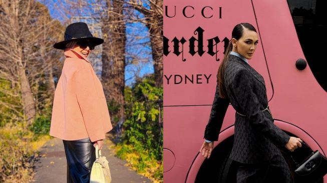 Luna Maya Tampil di New York Fashion Week, Syahrini Kena Ejek Warganet: Langit dan Kerak Bumi