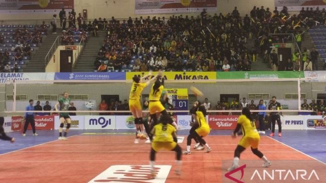 Hasil Proliga 2023: Tim Putri Gresik Petrokimia Tekuk Jakarta Elektrik PLN