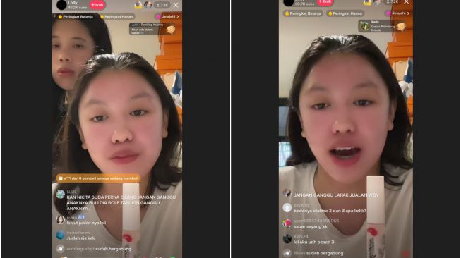 Anak Nikita Mirzani, Lolly ngamuk diserang haters (TikTok/Lolly)