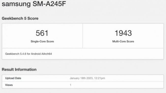 Galaxy A24 4G Terungkap di Geekbench Pakai Helio G99