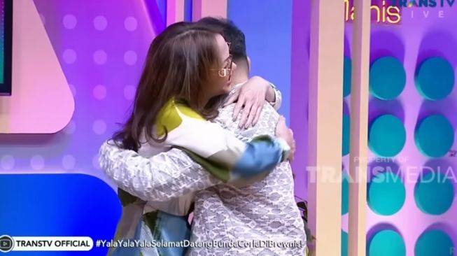 Momen Haru Pertemuan Bunda Corla dan Ruben Onsu (YouTube Trans TV Official)