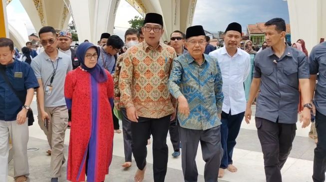 Sambut Ridwan Kamil Jadi Kader Golkar Anyar, Jusuf Kalla: Ahlan wa Sahlan!