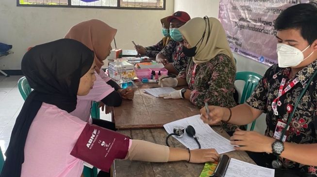 Srikandi Ganjar Gandeng PMI Lebak Gelar Donor Darah