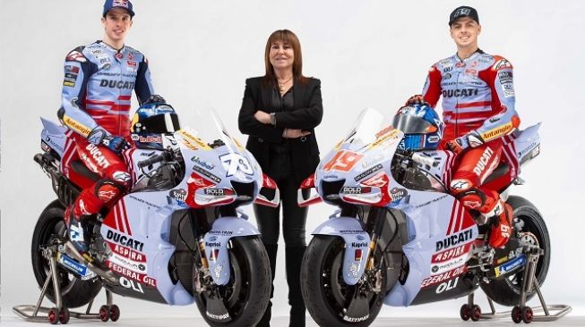 Launching Tim Gresini Racing MotoGP 2023, Sponsor Siap Ajak Konsumen Nonton Bareng Balapan Seru