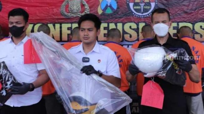 Kayak Preman! Belasan Pendekar dari 3 Perguruan Ditangkat Gegara Bikin Onar Kediri