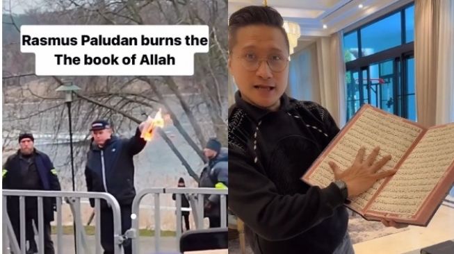 Respons Pembakaran Al Quran di Swedia, Arie Untung Bagikan Mushaf Gratis
